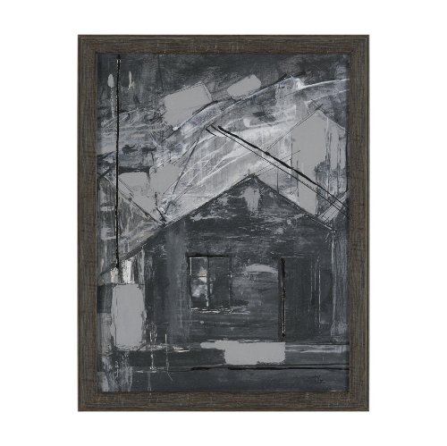 16102 - Community 4A by Mercana Studio Hand-Embellished Textured Framed Artwork Matted