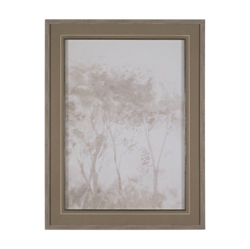 16055 - Quiet Canopy I by Mercana Studio Hand-Embellished Framed Artwork Matted under Glass