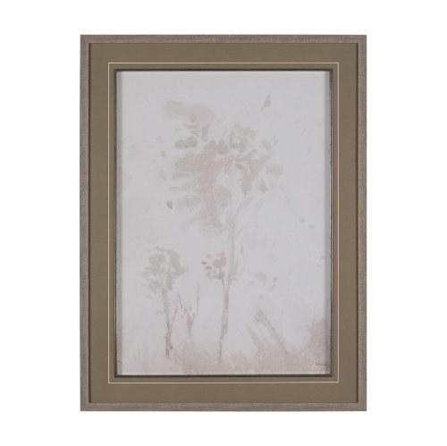 16056 - Quiet Canopy II by Mercana Studio Hand-Embellished Framed Artwork Matted under Glass