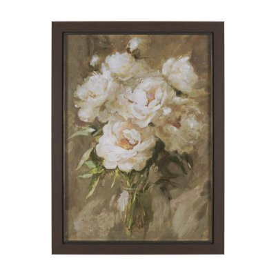 16059 - Exquisite Bloom by Mercana Studio Hand-Embellished Textured Framed Artwork Matted
