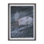 16106 - Community 2C by Mercana Studio Hand-Embellished Textured Framed Artwork Matted under Glass