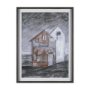 16107 - Community 3D by Mercana Studio Hand-Embellished Textured Framed Artwork Matted under Glass