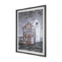 16107 - Community 3D by Mercana Studio Hand-Embellished Textured Framed Artwork Matted under Glass