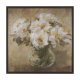 102752-FL - Resilient Bloom by Mercana Studio Hand-Embellished Textured Framed Canvas Artwork