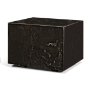 71362 - Quadra 20" Solid Cappuccino Marble Square Coffee Table