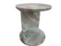 71401 - Forma Rosa Pink Marble Round Side Table
