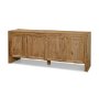 71335 - Notts Brown Wood 4-Door Closed Sideboard