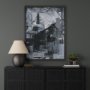 102758-FL - Community 1A by Mercana Studio Hand-Embellished Textured Framed Canvas Artwork