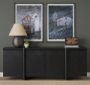 16107 - Community 3D by Mercana Studio Hand-Embellished Textured Framed Artwork Matted under Glass