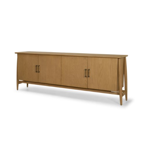 71321 - Hollis Warm Brown Wood 4-Door Closed Sideboard