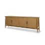 71321 - Hollis Warm Brown Wood 4-Door Closed Sideboard
