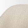 71194 - Curtis Cream Fabric Barrelback Half-Moon Base Dining Armchair