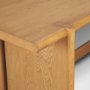 71239-AB - Rowan 94" Light Brown Oak Wood Rectangular Dining Table