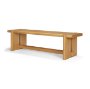 71241 - Rowan Light Brown Oak Wood Bench