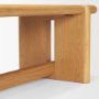 71241 - Rowan Light Brown Oak Wood Bench