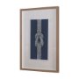 16073 - Square Knot by Mercana Studio Hand-Embellished Framed Artwork Matted under Glass