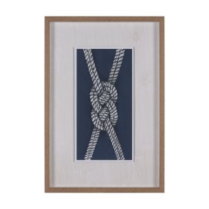 Carrick Bend by Mercana Studio Hand-Embellished Framed Artwork Matted under Glass
