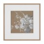 16113 - Fresh Flowers I by Mercana Studio Hand-Embellished Framed Artwork Matted under Glass