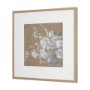 16113 - Fresh Flowers I by Mercana Studio Hand-Embellished Framed Artwork Matted under Glass