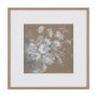 16114 - Fresh Flowers II by Mercana Studio Hand-Embellished Framed Artwork Matted under Glass