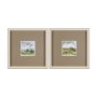 16115 - Discovery (Set of 2)  by Ira Havuka Hand-Embellished Framed Artwork Matted under Glass
