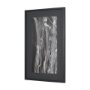 16116 - Stratum I by Natalia Boychenko-Tariq Hand-Embellished Textured Framed Artwork Matted under Glass