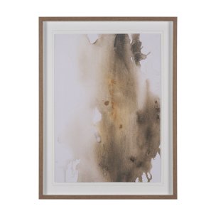 Awakening by Ira Havuka Hand-Embellished Framed Artwork Matted under Glass