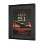 16129 - Cryptid Tourism II by Omar Escalante Textured Framed Artwork Matted under Glass