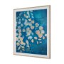16136 - Rainy Day by Liz St. Andre Hand-Embellished Textured Framed Artwork Matted under Glass