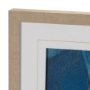 16136 - Rainy Day by Liz St. Andre Hand-Embellished Textured Framed Artwork Matted under Glass