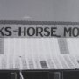 16154 - Horse Motel by Bethany Young Textured FramedPhoto Print Matted under Glass