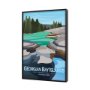 16079 - Georgian Bay Islands GO  by Mercana Studio Textured Framed Artwork Matted