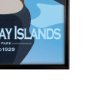 16079 - Georgian Bay Islands GO  by Mercana Studio Textured Framed Artwork Matted