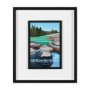 16080 - Georgian Bay Islands GO  by Mercana Studio Framed Artwork Matted under Glass