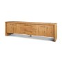 71230 - Belford 94" Light Brown Oak Wood Media Console