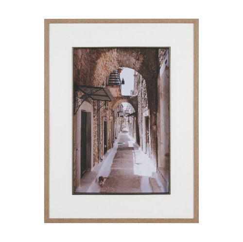 16061 - Greek Street by Kelly Frere FramedPhoto Print Matted under Glass