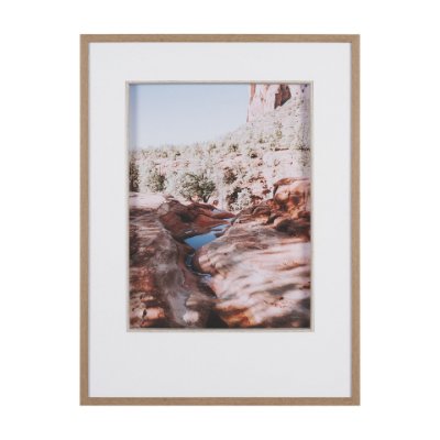 16066 - Sandstone in Sedona by Kelly Frere FramedPhoto Print Matted under Glass