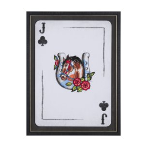 Wild West III by Mercana Studio Hand-Embellished Framed Artwork Matted under Glass