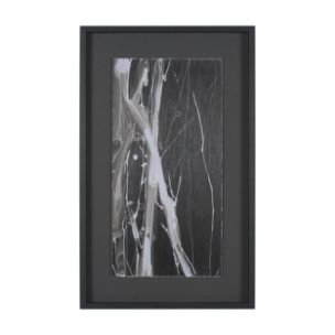 Stratum III by Natalia Boychenko-Tariq Hand-Embellished Textured Framed Artwork Matted under Glass
