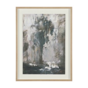 Forest Whispers I by Mercana Studio Hand-Embellished Textured Framed Artwork Matted under Glass
