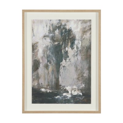 16140 - Forest Whispers I by Mercana Studio Hand-Embellished Textured Framed Artwork Matted under Glass