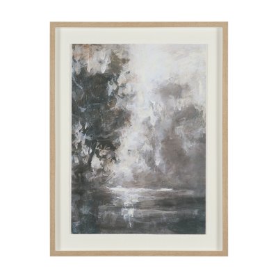 16141 - Forest Whispers II by Mercana Studio Hand-Embellished Textured Framed Artwork Matted under Glass