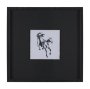 16152 - Swift Shadows by Santhosh ch Hand-Embellished Framed Artwork Matted under Glass