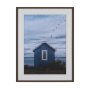 16155 - Breezy Blue Escape by Lotte Gronkjaer FramedPhoto Print Matted under Glass