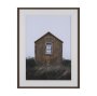 16156 - Beach Hut by Lotte Gronkjaer FramedPhoto Print Matted under Glass
