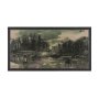 102756-FS - Dusk by Mercana Studio Hand-Embellished Textured Framed Canvas Artwork