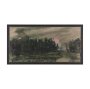 102757-FS - Twilight by Mercana Studio Hand-Embellished Textured Framed Canvas Artwork