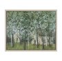 102761-FL - Summer Garden II by Mercana Studio Hand-Embellished Textured Framed Canvas Artwork