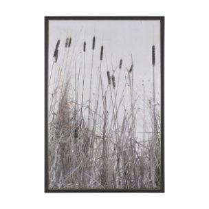 Kate Rushes I by Deborah Revell Hand-Embellished Textured Framed Canvas Artwork