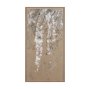 102771-FS - White Wisteria II by Mercana Studio Hand-Embellished Textured Framed Canvas Artwork